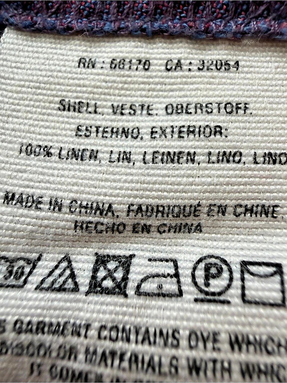 Anthropologie Purple Linen Floral Embroidered Pants S Petite - Picture 5 of 7